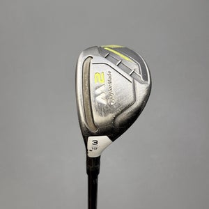 Left-Handed 3 Hybrid- Taylormade M2 / Stiff (702)