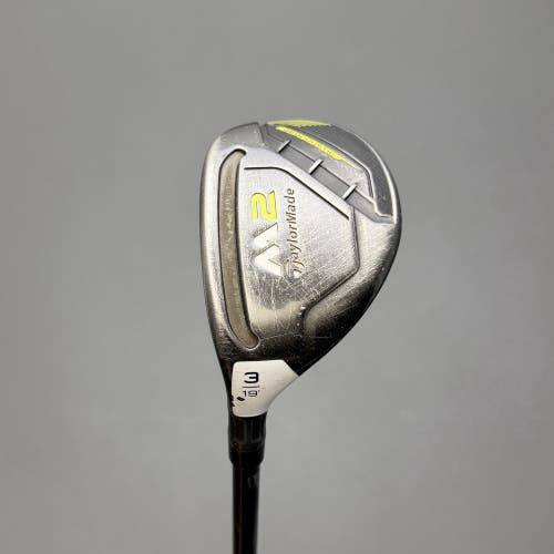Left-Handed 3 Hybrid- Taylormade M2 / Stiff (702)