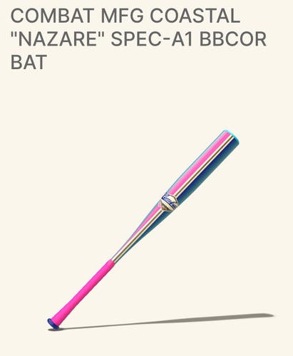 2026 Combat MFG “NAZARE” Spec A1 Alloy BBCOR Certified Bat (-3) 28 oz 31" (New)