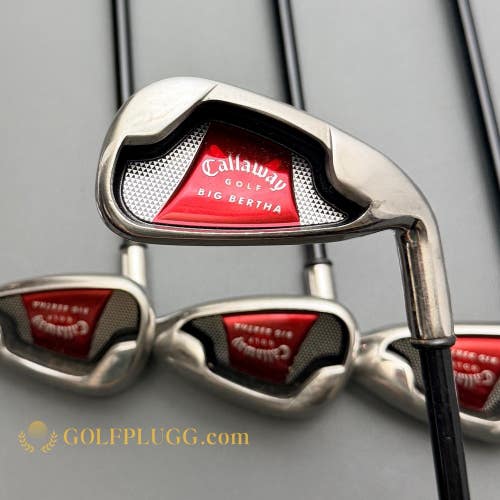 Callaway Big Bertha Iron Set 4-AW / Callaway Graphite, Stiff (304)