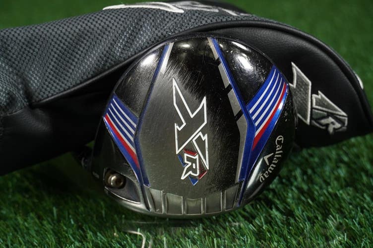 Callaway XR 10.5 Driver Aldila Tour ATX55-S Stiff Flex Graphite Shaft RH +Cover
