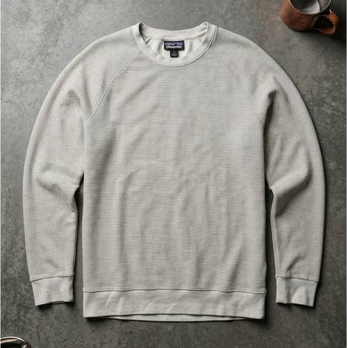 Patagonia Men's Large Hemp Organic Cotton Blend Striped Crewneck Sweater