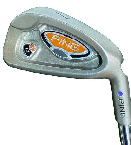 Ping i10 7 Iron Purple Dot 1.5 Flat Demo RH AWT Regular Steel 37 Nice Stock Grip