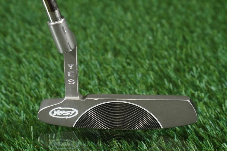 YES! Callie Putter Plumber's Neck Swash Design Blade 32" Steel Shaft Left LH