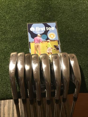 Taylormade TP RAC Forged Irons Set (3-PW) Stiff S300 True Temper Steel Shafts