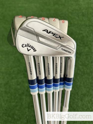 Callaway Apex Pro 21 Forged Iron Set 5-P / NS Pro Modus Tour 120 Stiff