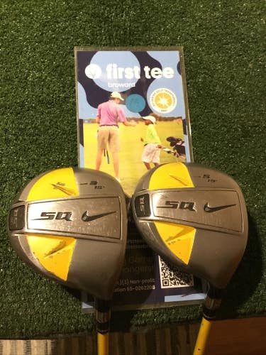 Nike SQ Sasquatch Woods Set (3W & 5W) Regular Diamana Graphite Shafts