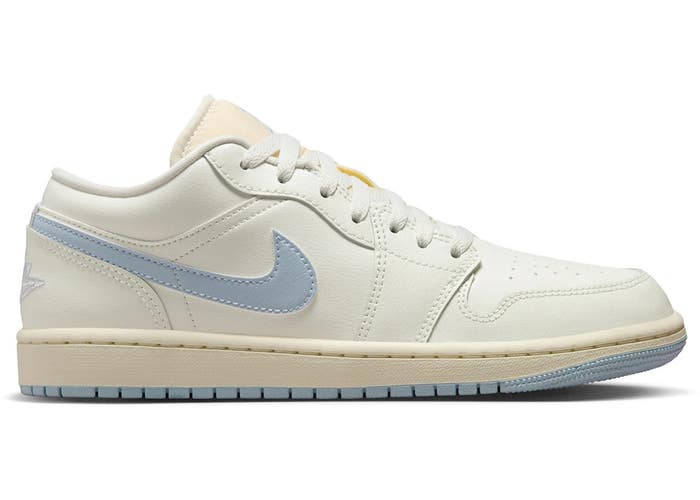 Size 10.5 - Jordan 1 Low Sail Ghost (Women's) DC0774-106