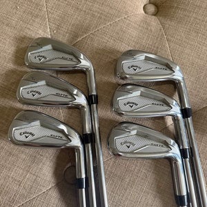 Callaway Elyte Max Fast Iron Set 5-PW KBS Max Regular Flex +1/2" NICE