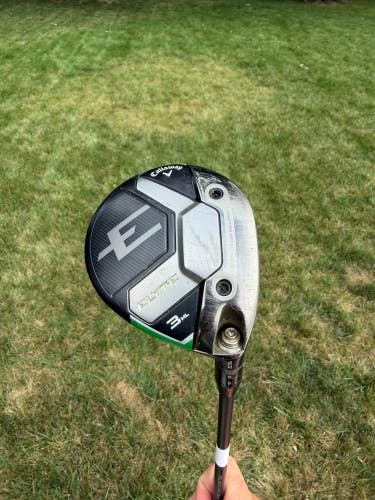 Callaway Elyte HL 3-Wood 16.5 Vanquish R2 Senior Flex 43" +HC