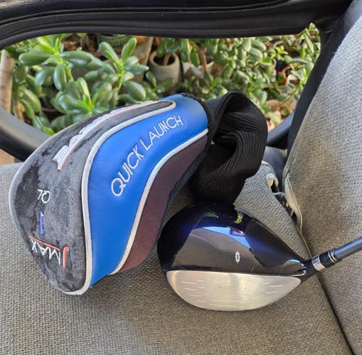 45 IN LADIES TOUR EDGE BAZOOKA JMAX QUICK LAUNCH 12 DEG DRIVER GOLF CLUB W HC