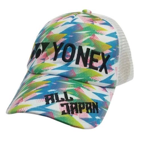*NWT* JAPAN EXCLUSIVE UNISEX YONEX "ALL JAPAN" TRUCKER STYLE CAP #YOS25004