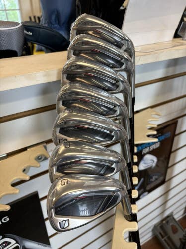 New Wilson Dynapwer Max Iron Set 5- GW KBS Max Graphite 65 Gram Reg Flex