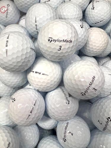 6 Dozen Near Mint AAAA White TaylorMade TP5 Used Golf Balls