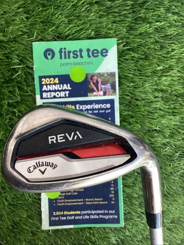 Callaway Reva Single 9 Iron With Ladies Graphite Shaft