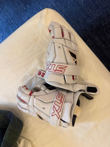 Maverick STX Cell vi Lacrosse Gloves DENISON UNIVERSITY(Used)