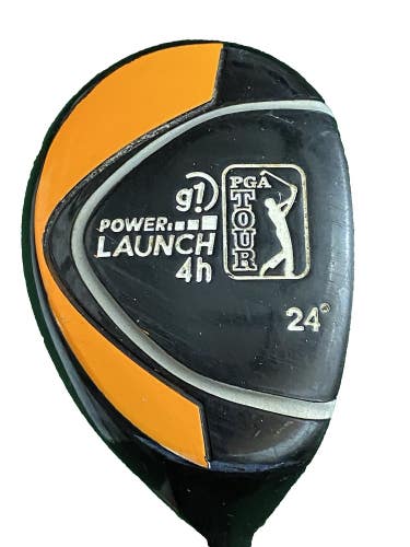 GolfGen PGA Tour G1 Teen 4 Hybrid 24* RH Fiberglass Junior Youth Graphite 40 In.