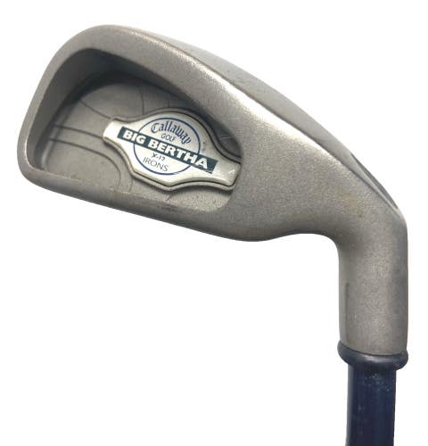 Callaway Big Bertha X-12 4 Iron Ladies Gems 99 Graphite 37" RH Good Factory Grip