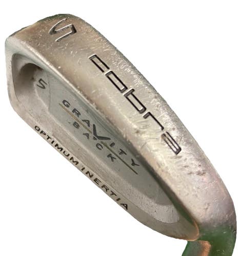 Cobra Gravity Back Optimum Inertia 5 Iron RH Stiff Graphite 38" Nice Stock Grip