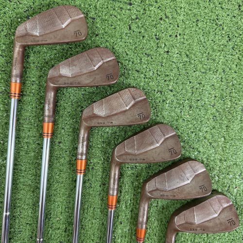 Sub 70 659 MB Raw Iron Set 5-PW Dynamic Gold X100 Extra Stiff Flex Left Handed