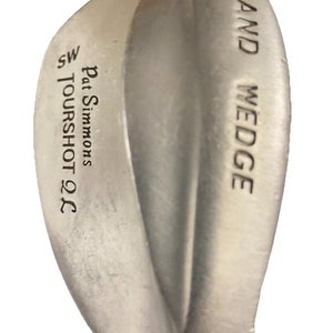 Pat Simmons Tourshot QL Sand Wedge 65* Men's RH Stiff Graphite 35.5" Lamkin Grip