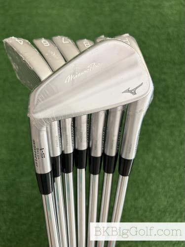 NEW LH Mizuno Pro S-1 25 Forged Iron Set 4-P / KBS Tour 120 Stiff