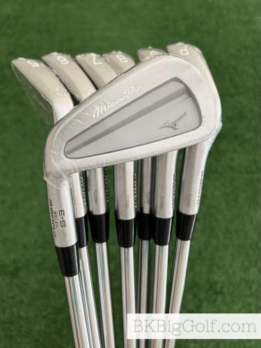 NEW LH Mizuno Pro S-3 25 Forged Iron Set 4-P / Project X 6.0 Stiff