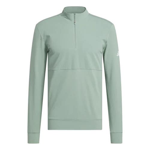 NWT ADIDAS Ultimate365  1/4 ZIP ATHLETIC SWEATHIRT MEN SIZE XL LIGHT GREEN $130