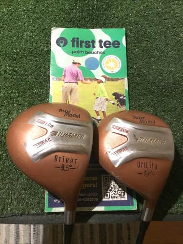 Tour Model Hummer Woods Set (Driver & 3W) Flex System 90 Graphite Shafts