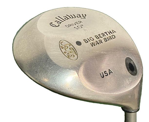 Callaway Big Bertha War Bird S2H2 Driver 10 RH Super JAV100 Regular Graphite 43"