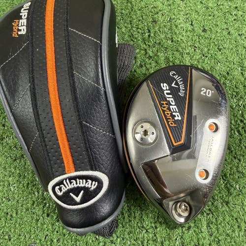 Callaway Super Hybrid 20 Club Head Only With Headcover