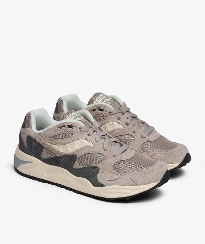Saucony Grid Shadow 2 S70772-2 Sneakers Men's 9.5 Gray Lifestyle Shoes ZOGG3354