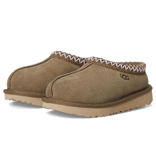UGG Tasman II 1019066K-ALP Slipper Kids 5 Antilope Wool Lined Slip-On ZOGG2941