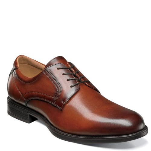 Florsheim Midtown 12135-221 Oxford Mens 14 D Cognac Leather Dress Shoes ZOGG3055