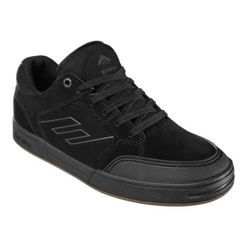 Emerica Heritic 6101000155-003 Sneakers Men 10D Suede Black Skate Shoes ZOGG3312