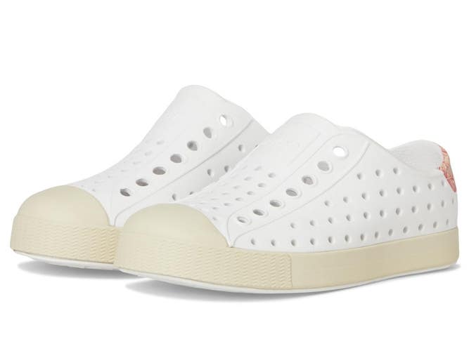 Native Shoes Jefferson 13111502-1891 Toddler 6M White Perforated Shoe ZOGG3316