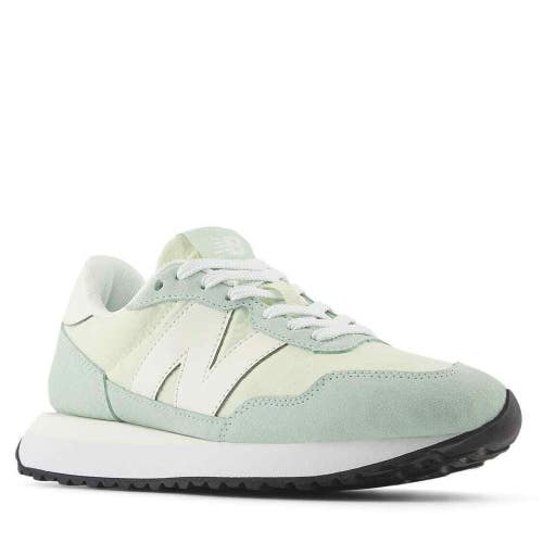 New Balance 237 WS237HTG Sneakers Women's 12 Green Suede Trainers Shoes ZOGG3048