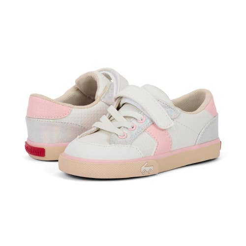 See Kai Run Connor Sneakers Toddler 5 M White Pink Low Top Casual Shoes ZOGG3319