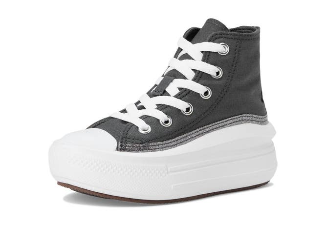 Converse Chuck Taylor All Star Move A09276F Kids 12 Gray Platform Shoes ZOGG3057