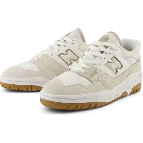 New Balance 550 BBW550TB Sneakers Womens 9 White Beige Lifestyle Shoes SHOP571