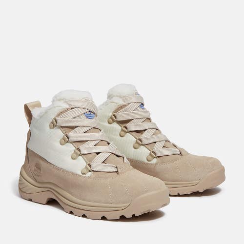Timberland White Ledge TB0A43W8ER3 Women 7.5 Beige Waterproof Snow Boots RHS9022