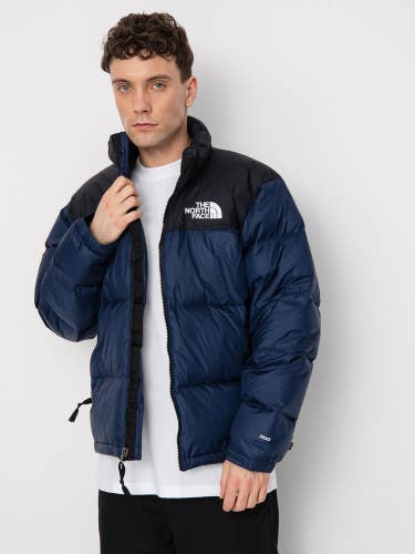The North Face 1996 Retro Nuptse Puffer Jacket Women's XL Navy 700-Down FTS1673