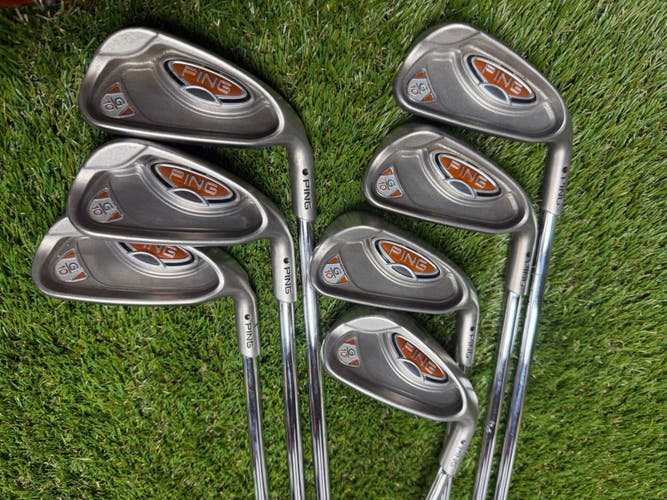 Ping - G10 - Black Dot	- IRON SET 4-Pw - Steel - PING AWT - Stiff Flex - RH
