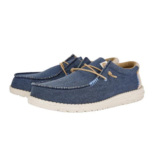 Hey Dude Wally Coastline Jute 40952-410 Men's US 9 M Navy Casual Shoes SHOP632