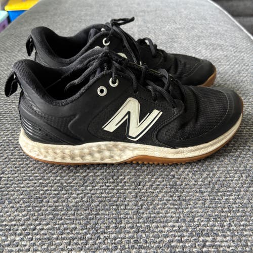 New Balance Fresh Foam 3000 V6 Turf Trainer Baseball Shoes Youth 6.5 Black