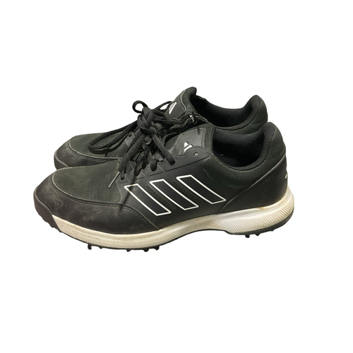 Used Adidas Mens Golf Shoes Black Senior 9.5 11834-S000055019