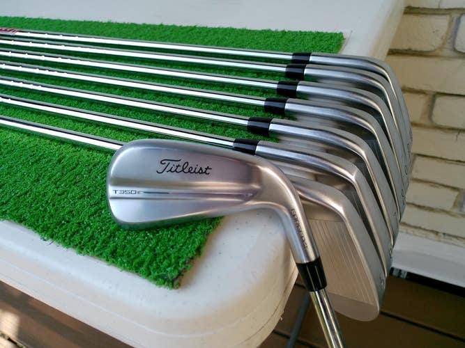 Titleist GEN4 T350 Forged (4i-PW, 48*) Iron Set w/ True Temper AMT Stiff Shafts