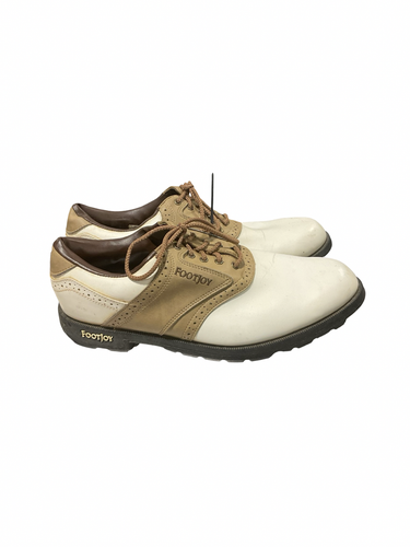Used Foot Joy Mens Golf Shoes White Senior 10 11834-S000054732