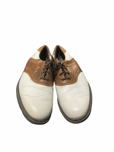 Used Foot Joy Mens Golf Shoes Brown Senior 10 11834-S000054724