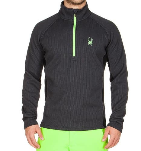 NWT SPYDER CORE ATHLETIC SWEATSHIRT FLEECE WARM MEN SIZE L $100
